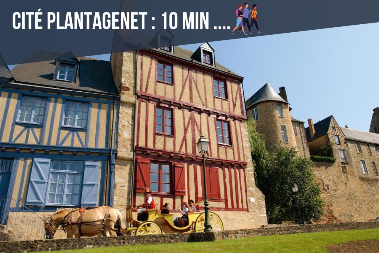Sweet Nina Jazz Appartement Pour 5 Voyageurs, Situe A La Place De La Republique, Avec Parking Et Lit Queen Size ルマン エクステリア 写真