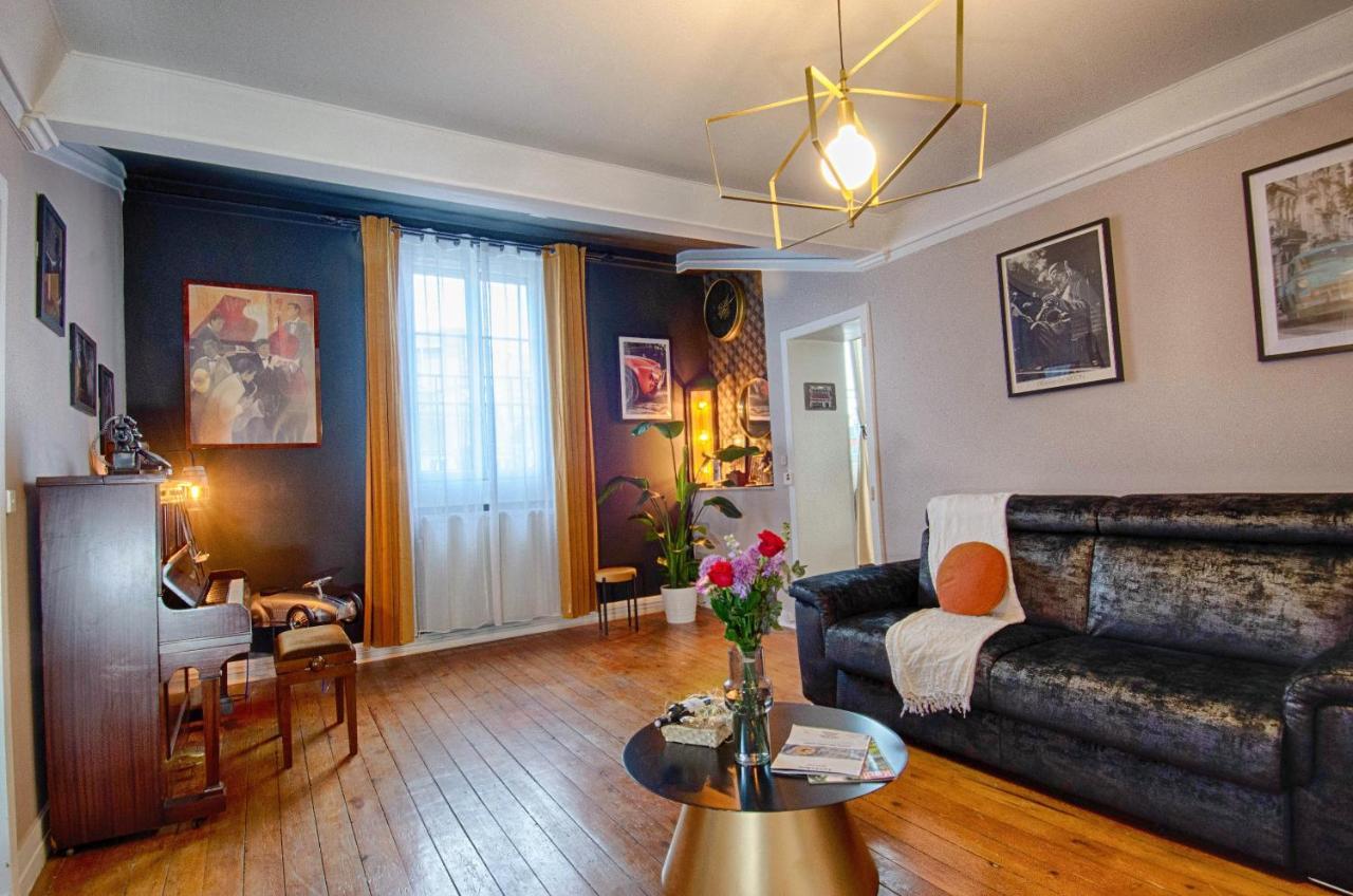 Sweet Nina Jazz Appartement Pour 5 Voyageurs, Situe A La Place De La Republique, Avec Parking Et Lit Queen Size ルマン エクステリア 写真