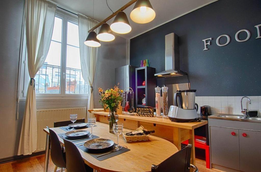 Sweet Nina Jazz Appartement Pour 5 Voyageurs, Situe A La Place De La Republique, Avec Parking Et Lit Queen Size ルマン エクステリア 写真