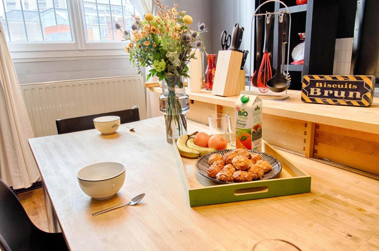 Sweet Nina Jazz Appartement Pour 5 Voyageurs, Situe A La Place De La Republique, Avec Parking Et Lit Queen Size ルマン エクステリア 写真
